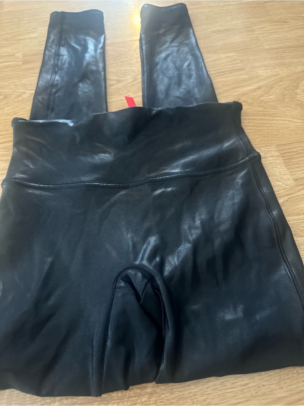 Black Faux Leather Leggings